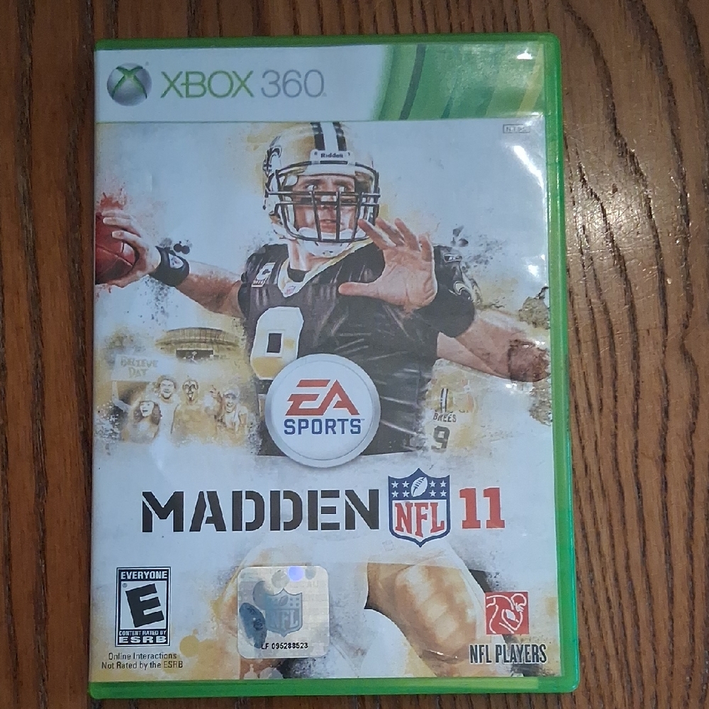 Madden NFL 11 for Xbox 360 - Green Case